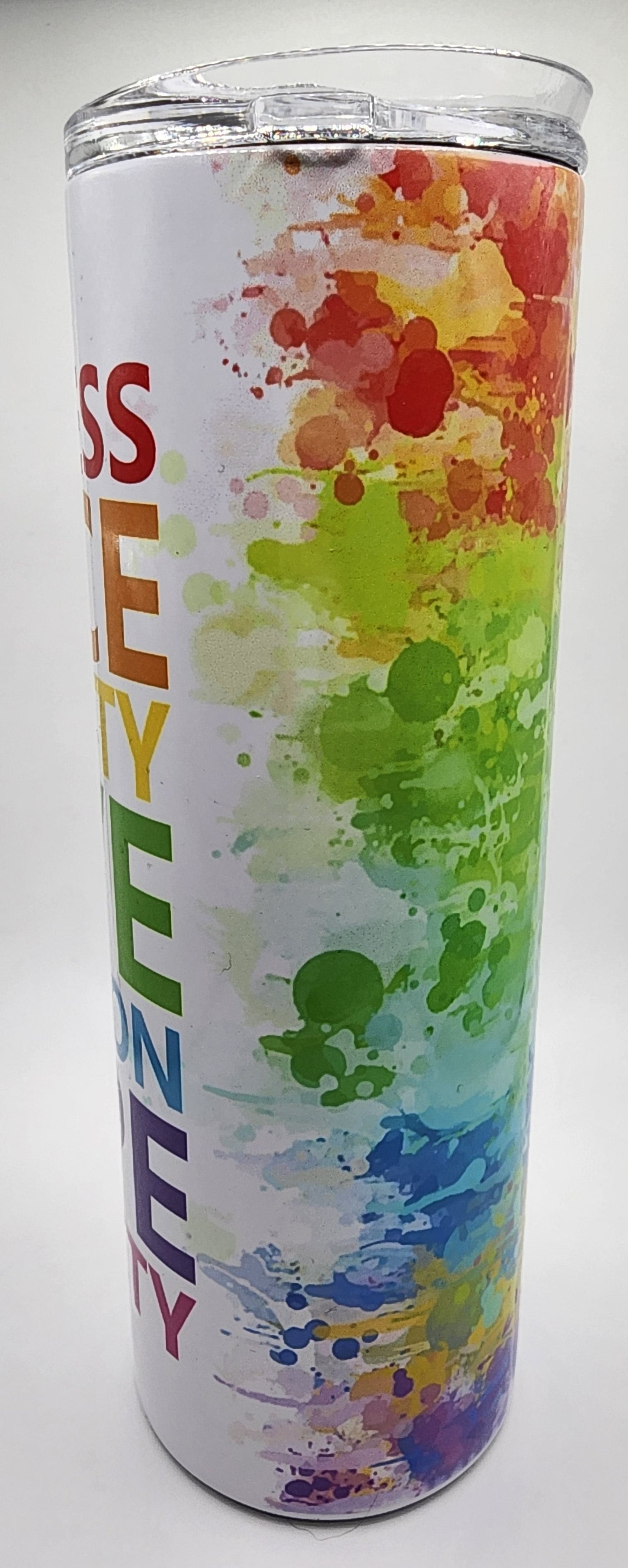 Rainbow tumbler