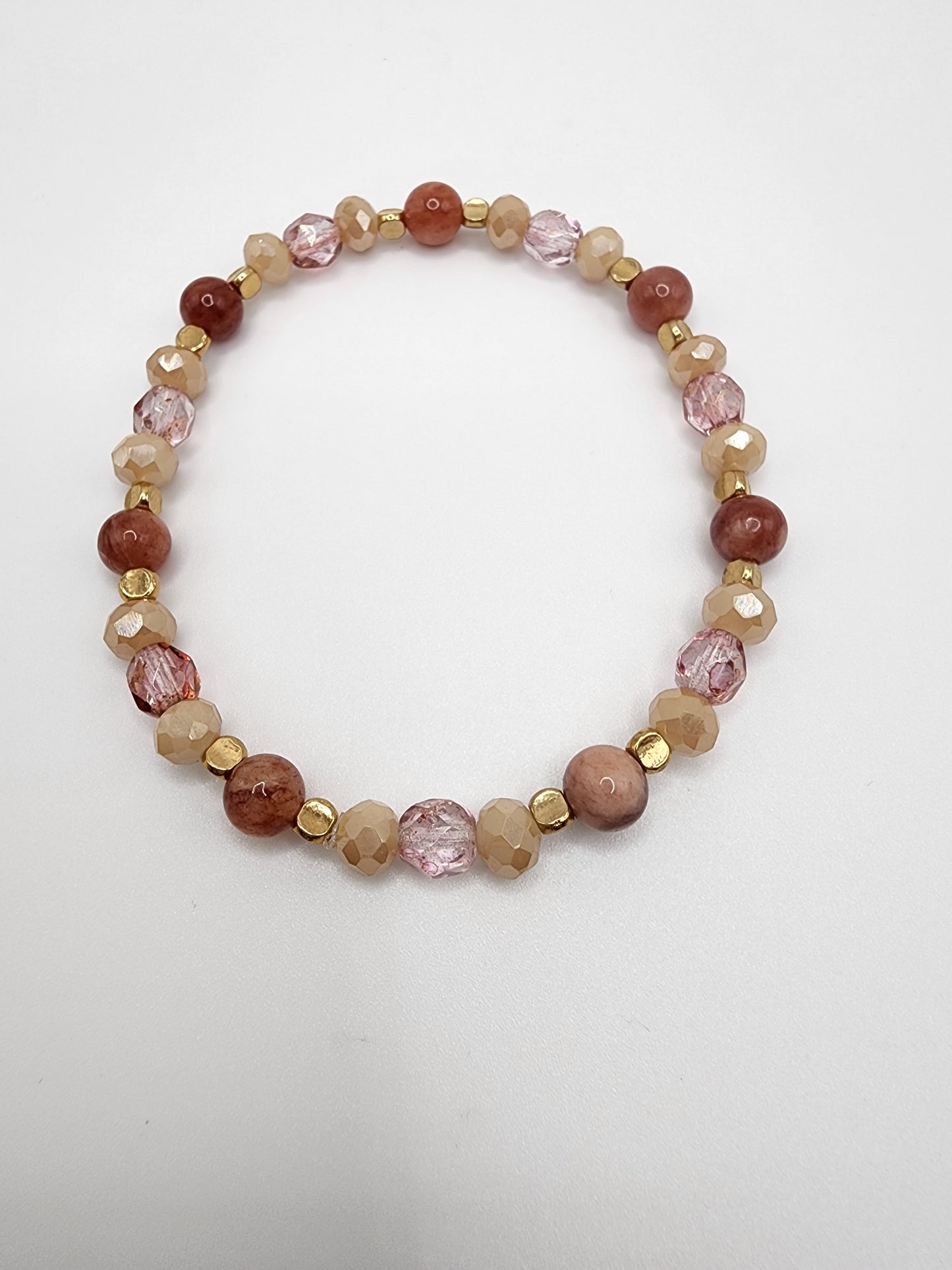 Sunstone bracelet