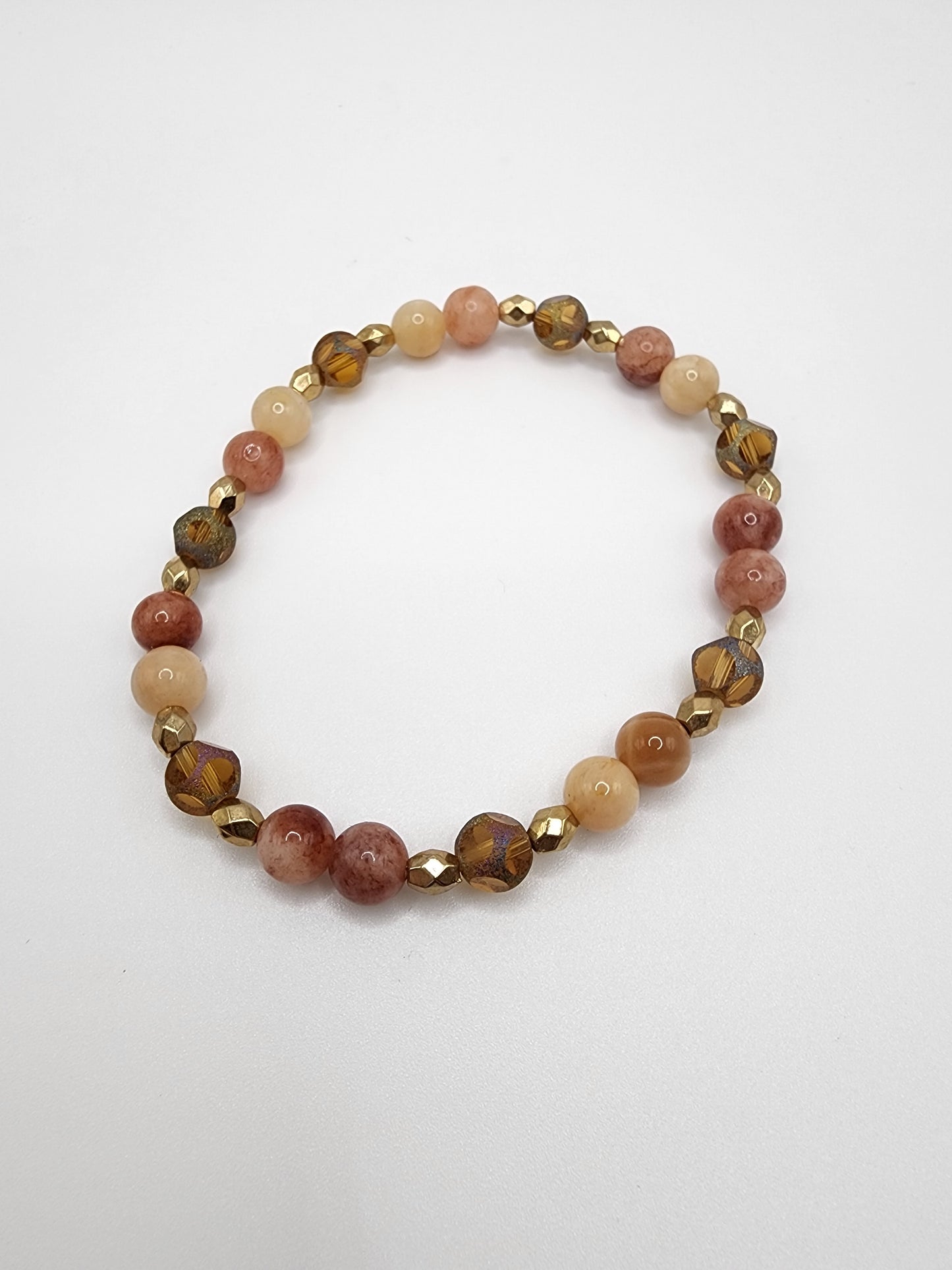 Sunstone bracelet