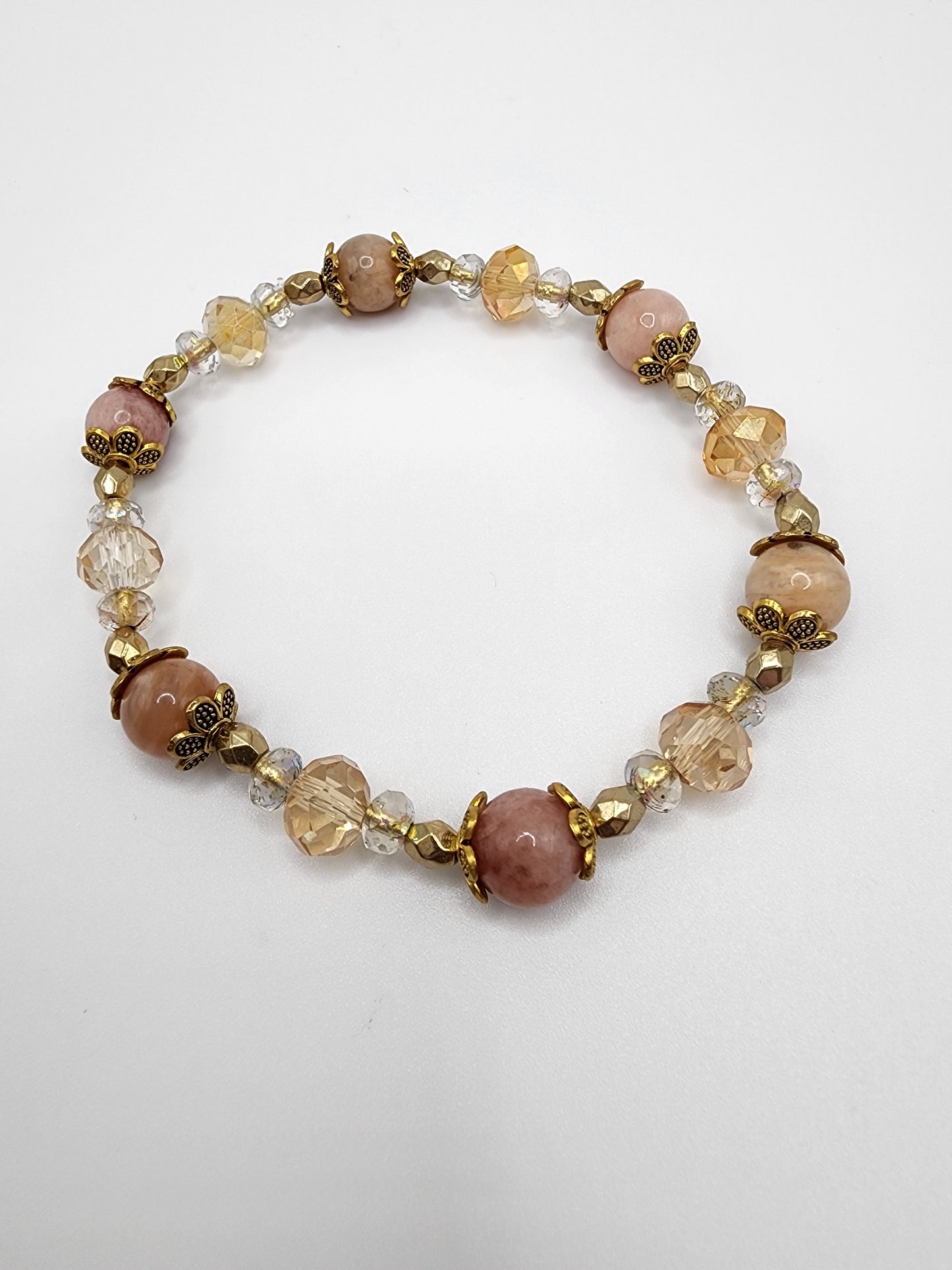 Sunstone bracelet