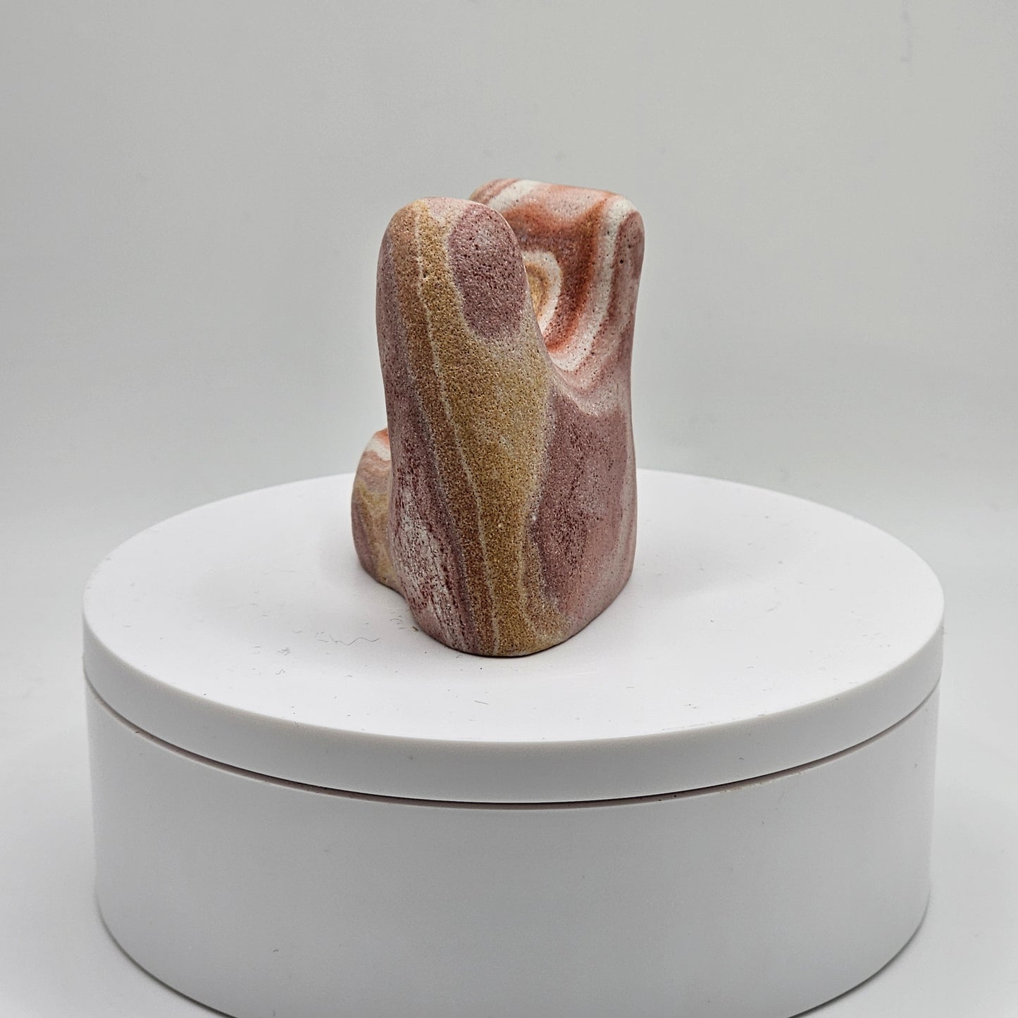 Double Sphere Stand - Utah Wonderstone