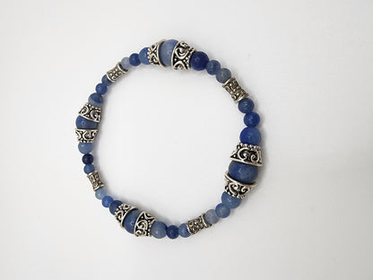 Blue aventurine bracelet