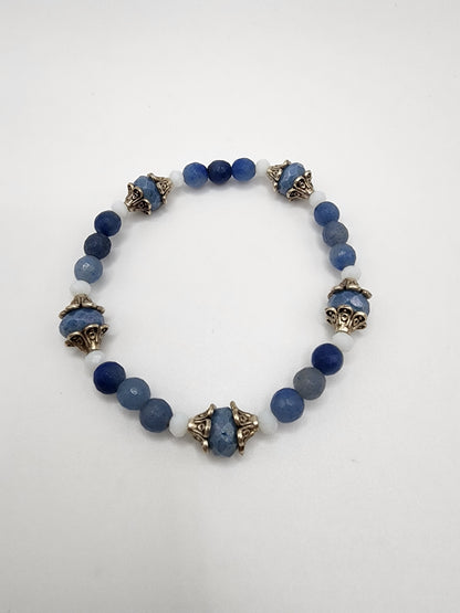 Blue aventurine bracelet