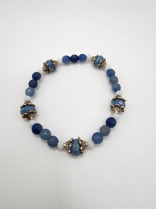 Blue aventurine bracelet