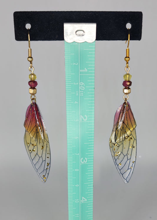 Butterfly wing earrings