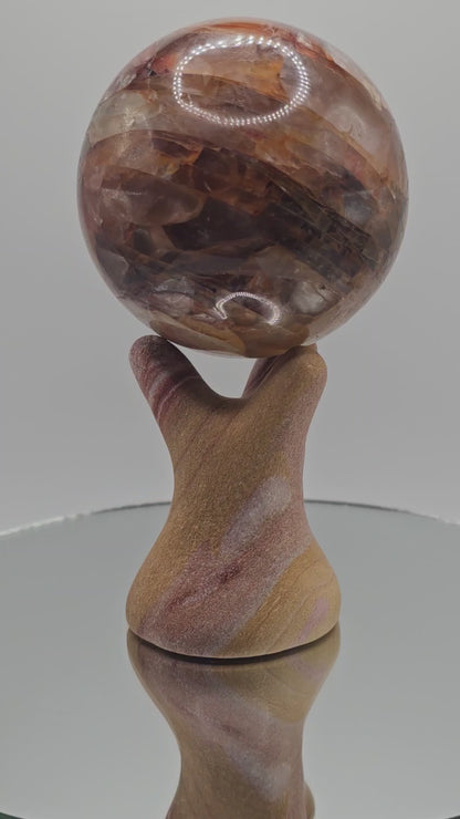 Sphere Stand - Utah Wonderstone