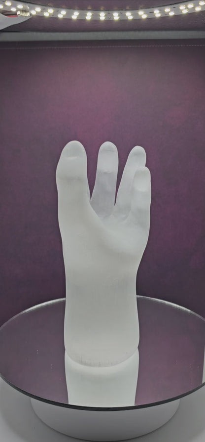 Satin Spar Hand Carving